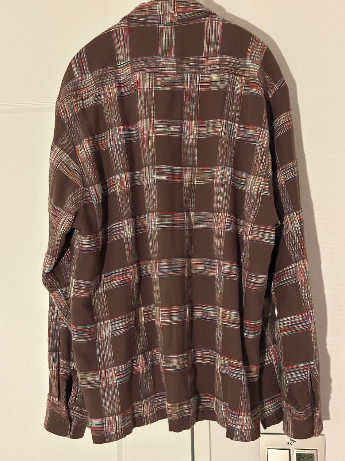 Supreme 23fw 브라운 셔츠 L  상품이미지2