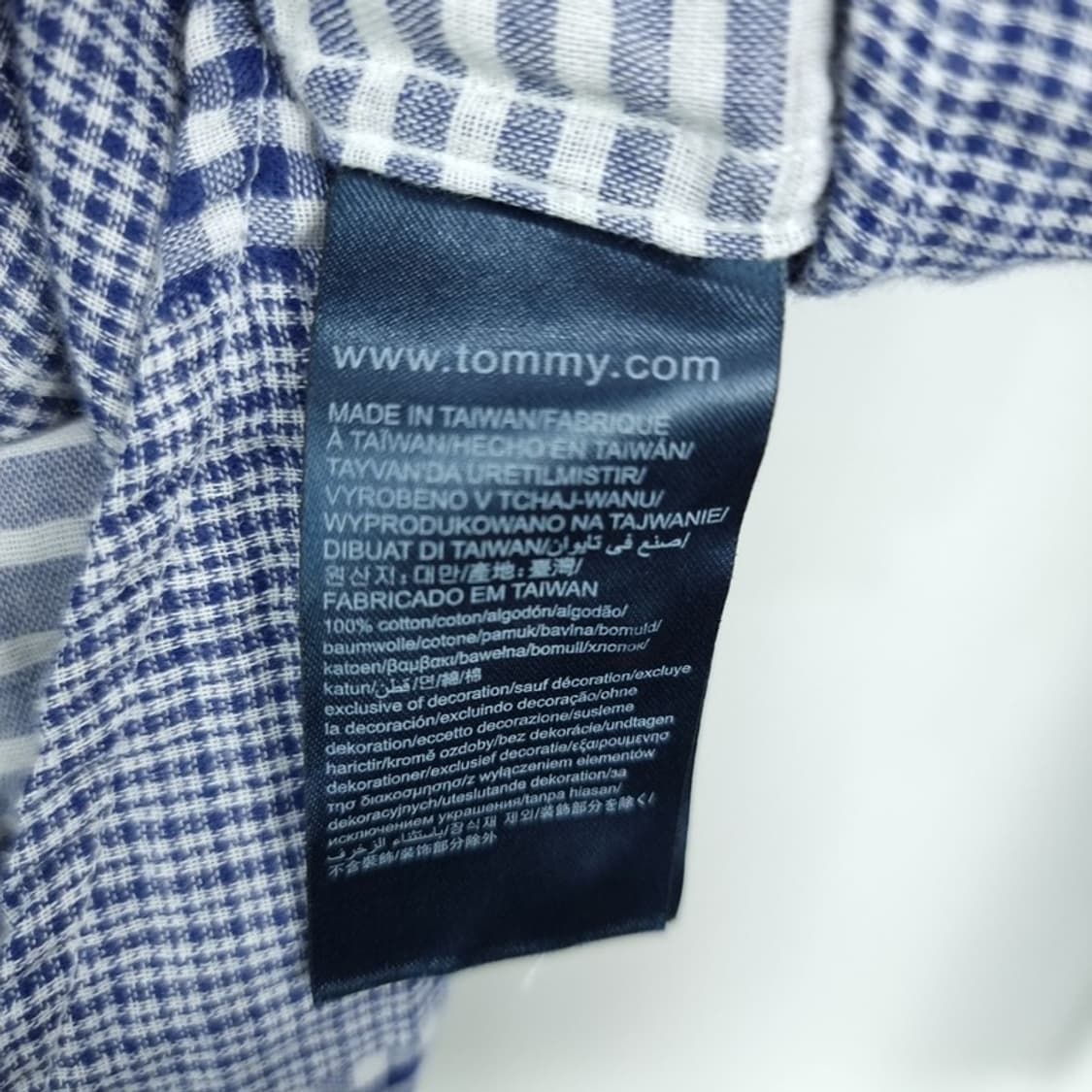 [타미힐피거] 빈티지 멀티 체크 셔츠 M19394 상품이미지8