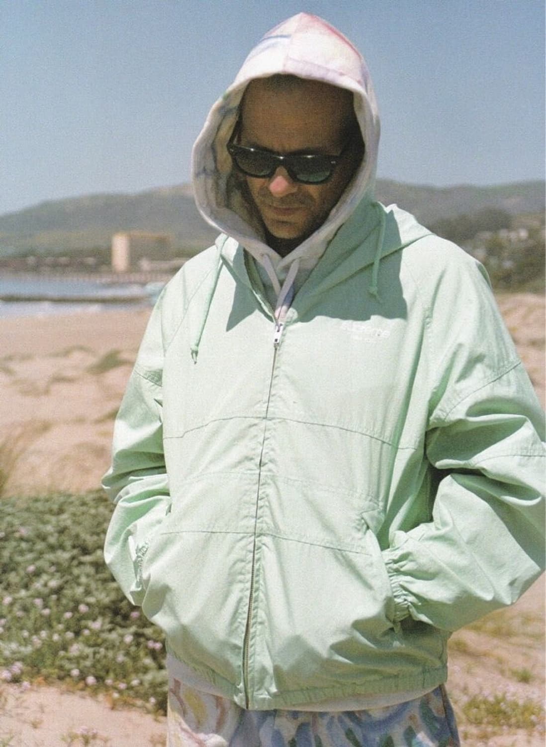 M-L 슈프림 코튼 바람막이 민트 상품이미지1