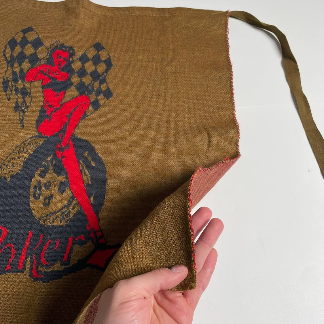 Diesel style lab 'devil racing girl' 앞치마 상품이미지4