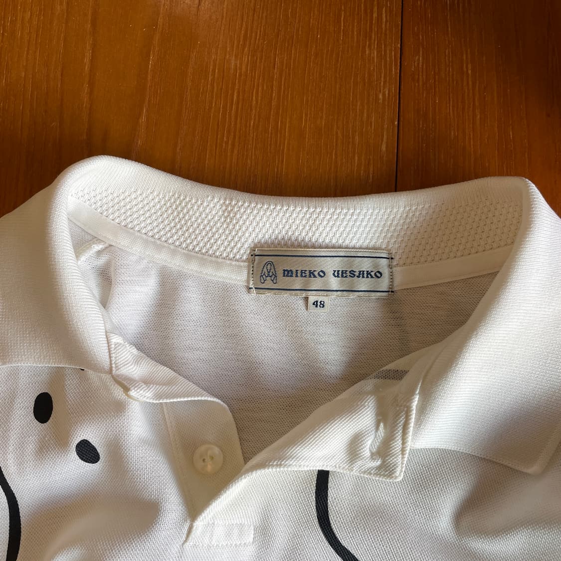Mieko Uesako 1/2 Polo T-shirt 상품이미지4