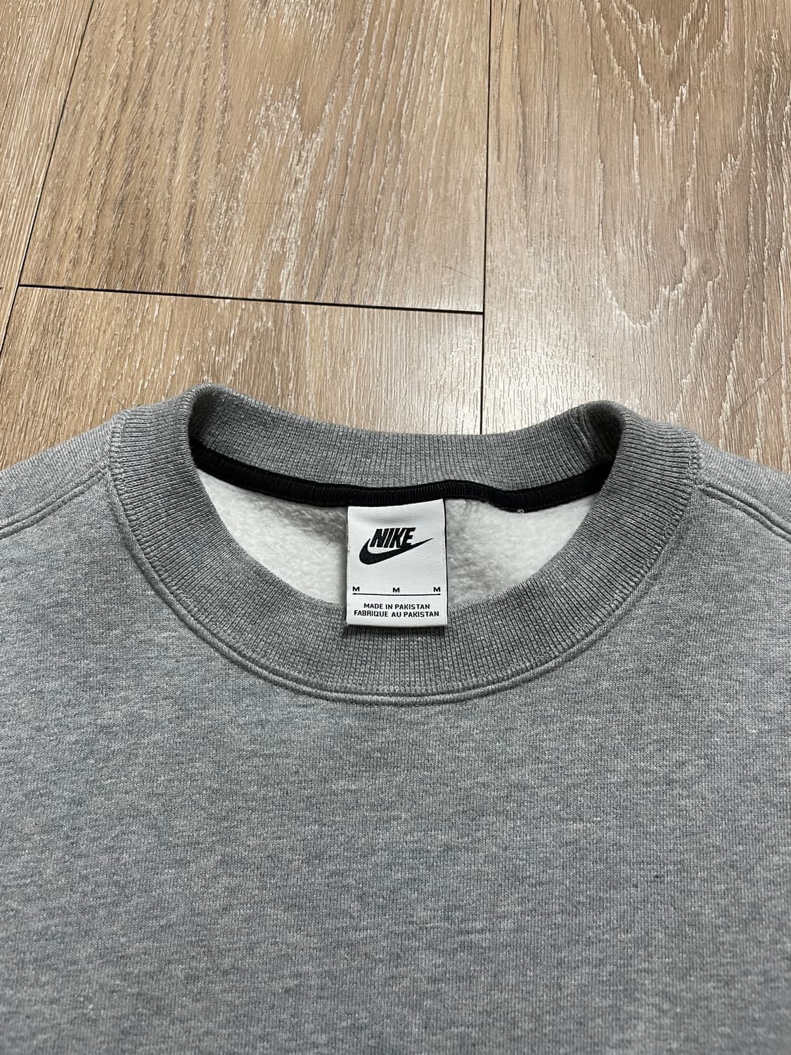 스투시 나이키 콜라보 맨투맨 그레이 상품이미지2