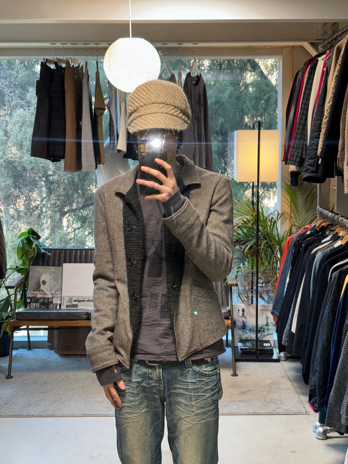 Ca4la 울 뉴스보이캡 상품이미지4