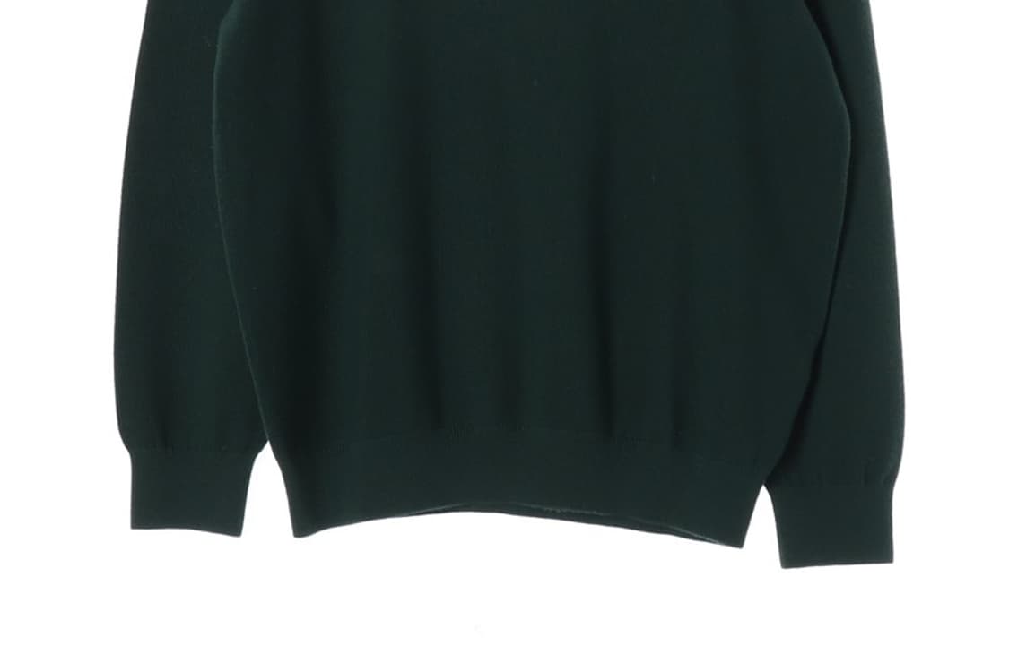 LACOSTE 다크그린 카라 니트 L 상품이미지4