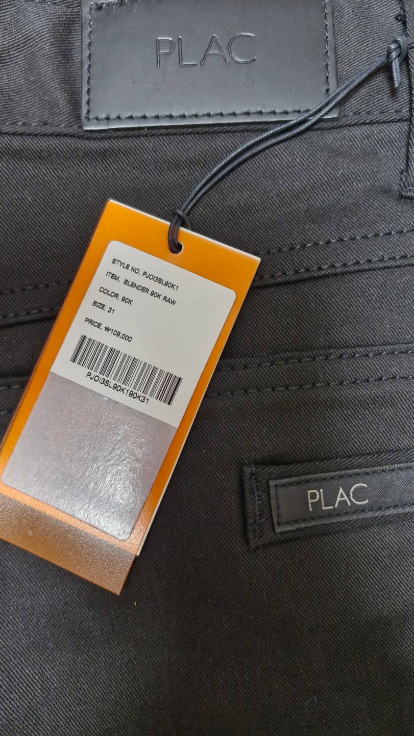플랙 PLAC 블랙진 SLENDER 31 상품이미지2