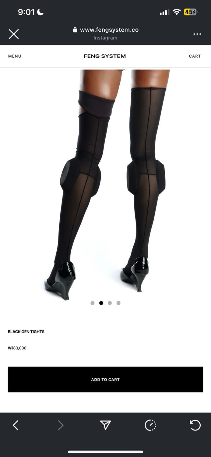 feng system black gen tights 상품이미지3