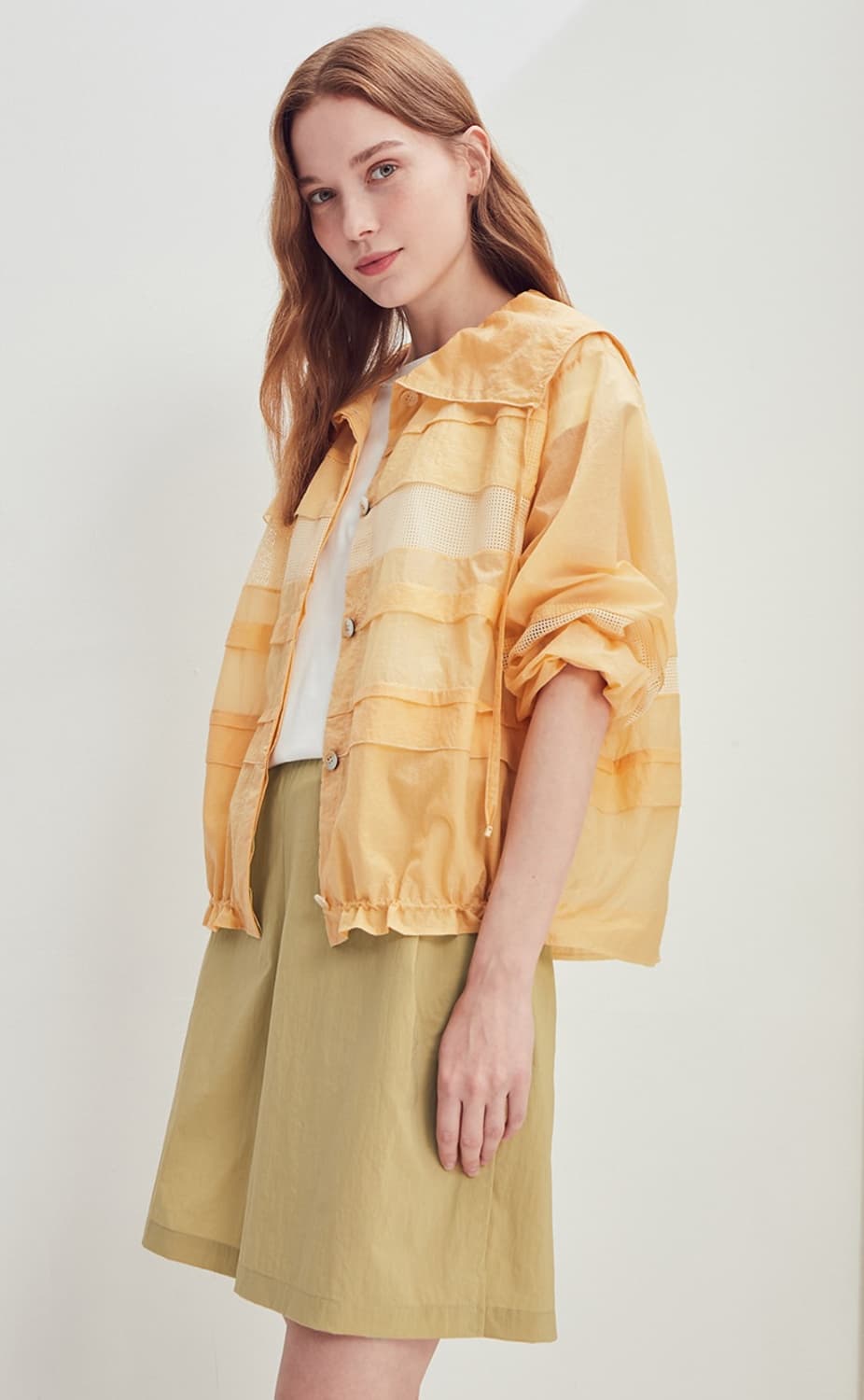 래트바이티 매쉬블록 세일러카라 점퍼 66사이즈 상품이미지1