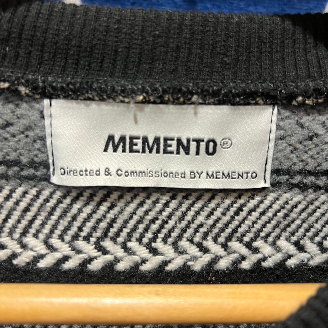 Memento 스트라이프 니트 스웨터 상품이미지3