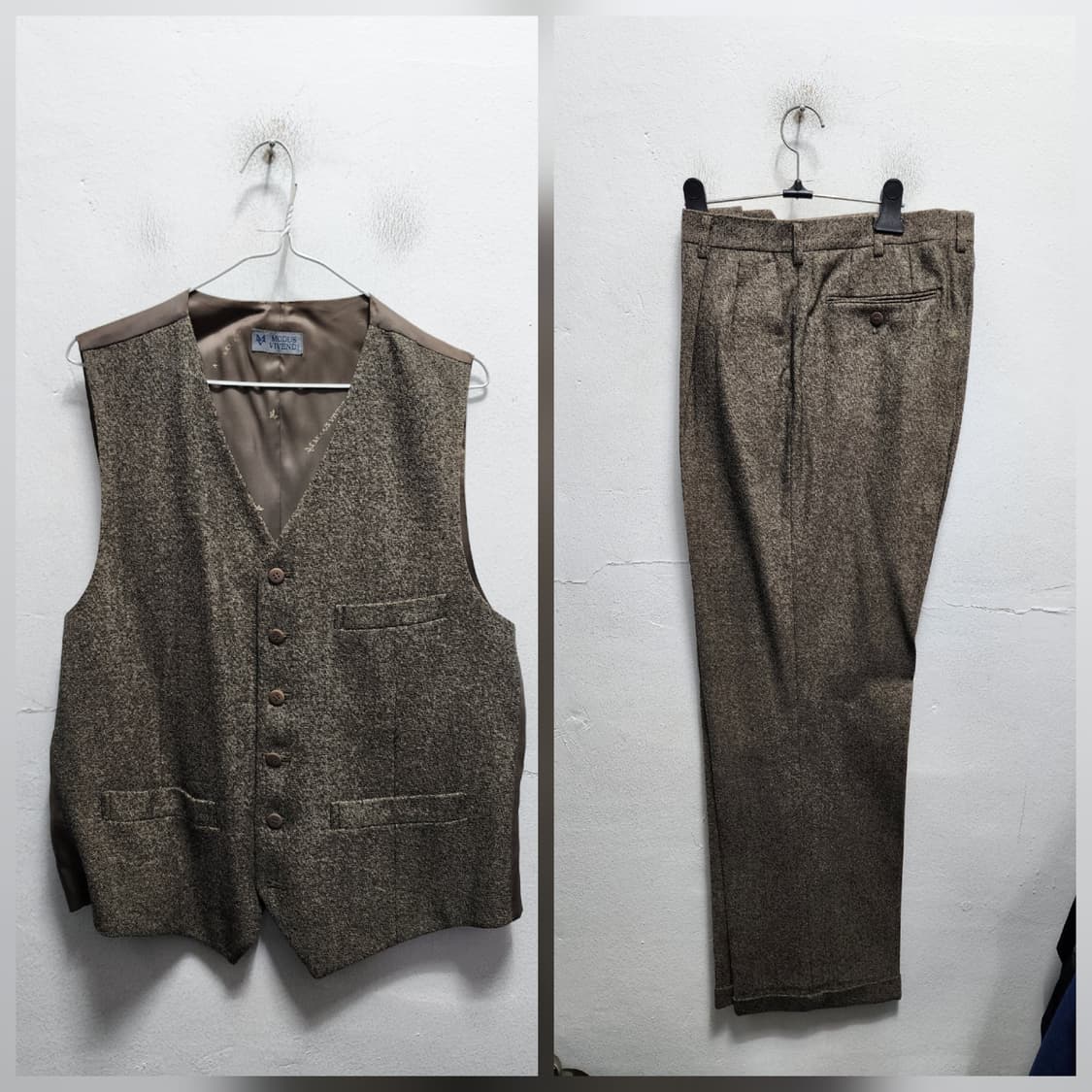 Modus Vivendi 모직 베스트 셋업 상품이미지1