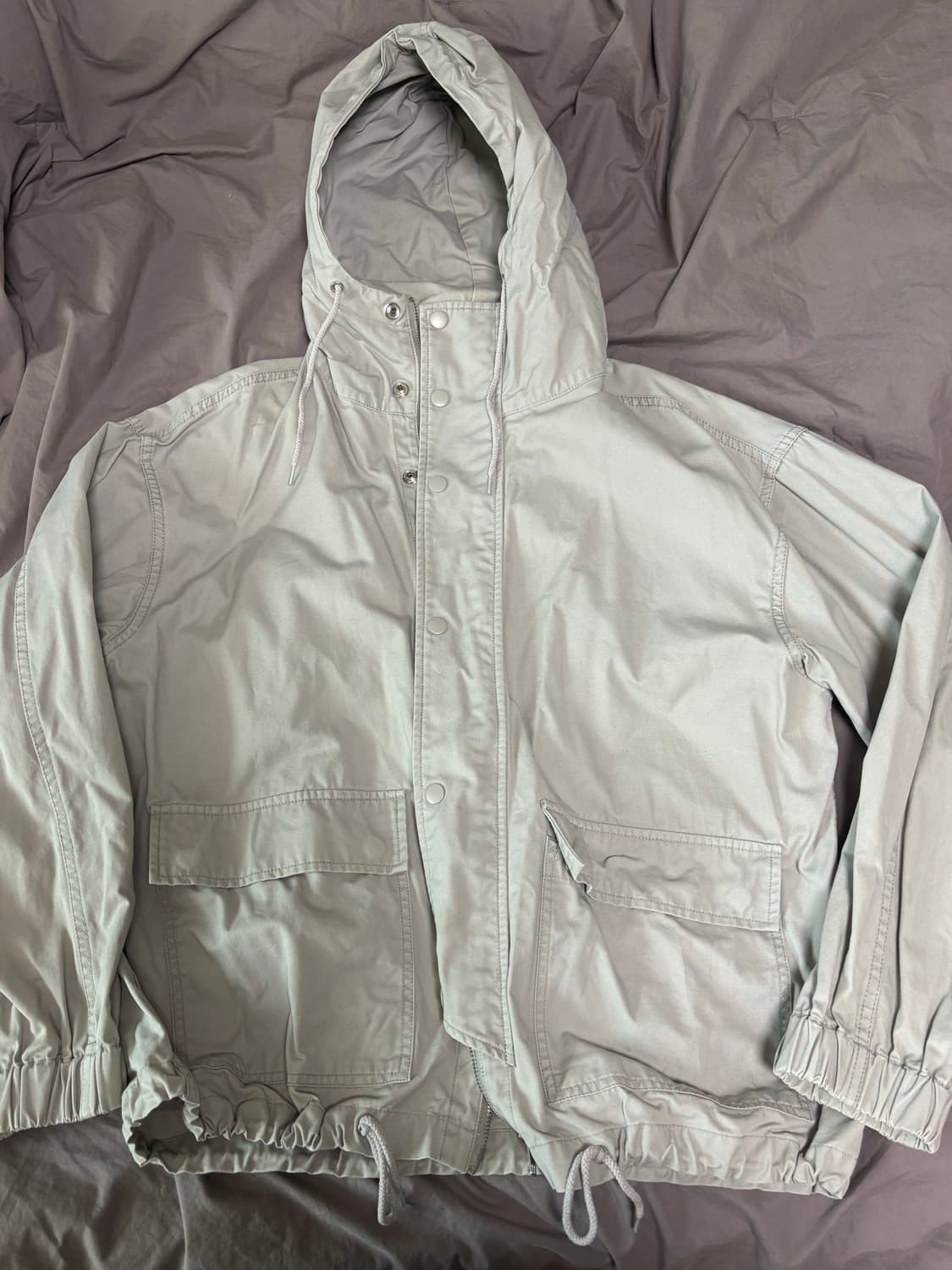 파르티멘토 숏 야상 자켓 그레이 상품이미지1