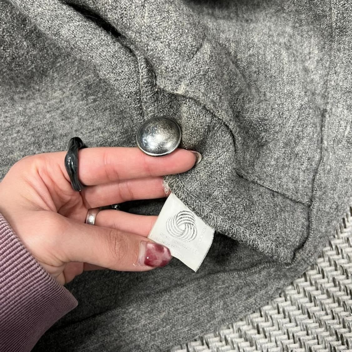 가이거 플라워 울 코트 v0667 상품이미지8