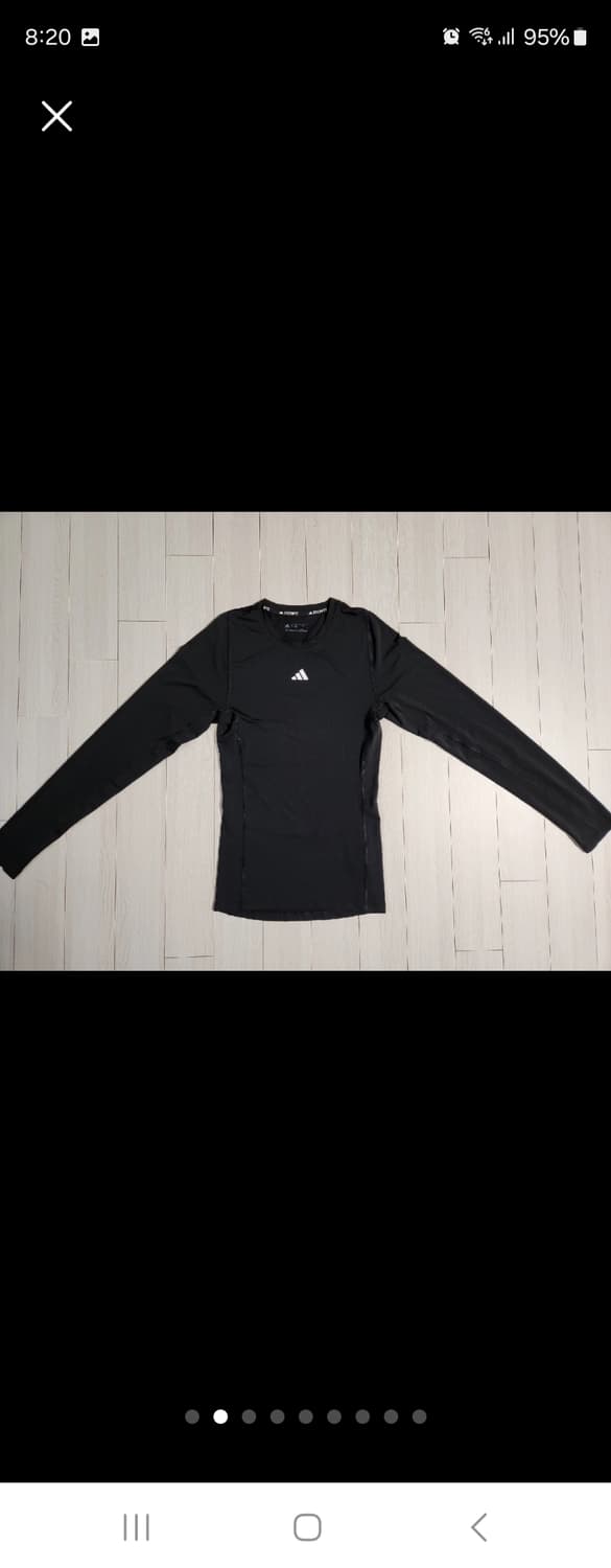아디다스 Techfit 컴프레이션 트레이닝 기능성 긴팔
세탁만해두고 아직 상품이미지2