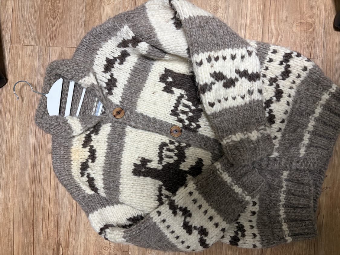 빈티지 코위찬 가디건 페어리 히피 모리 상품이미지2