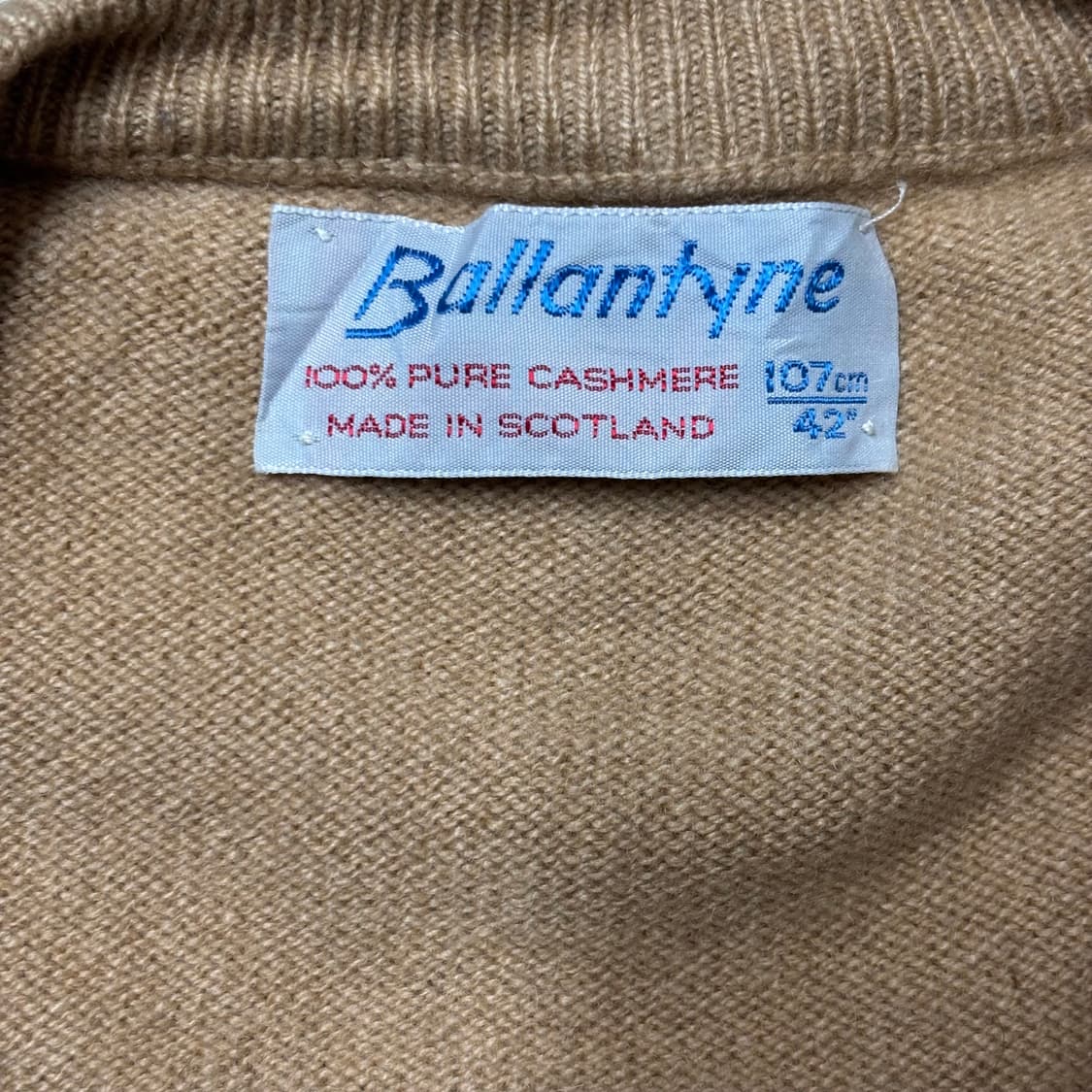 Ballantyne Cashmere Sweater SCOTLAND 상품이미지4