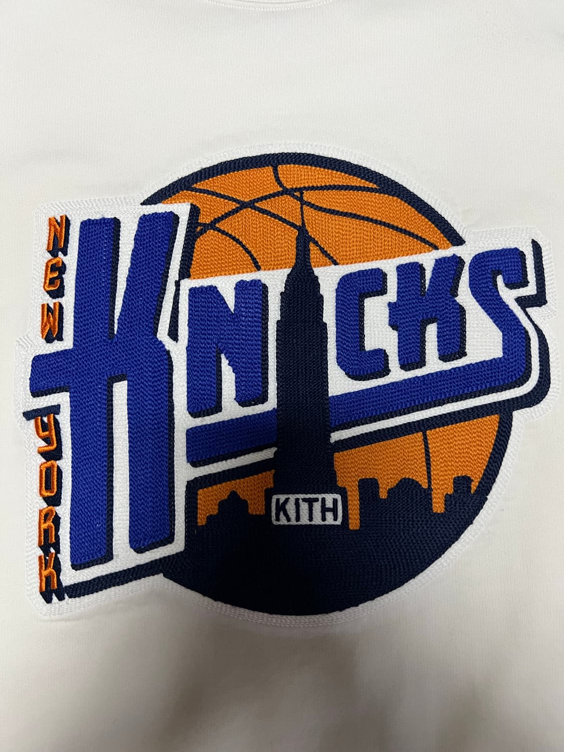 키스 뉴욕닉스 자수 맨투맨 상품이미지3