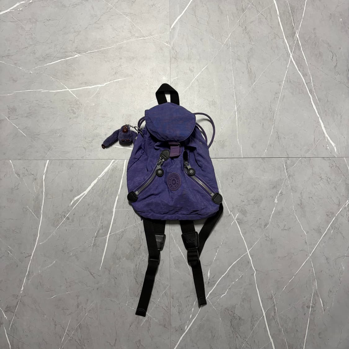 팔로워 특가 키플링 펀더메탈 퍼플 y2k 미니 백팩 복조리 가방 상품이미지7