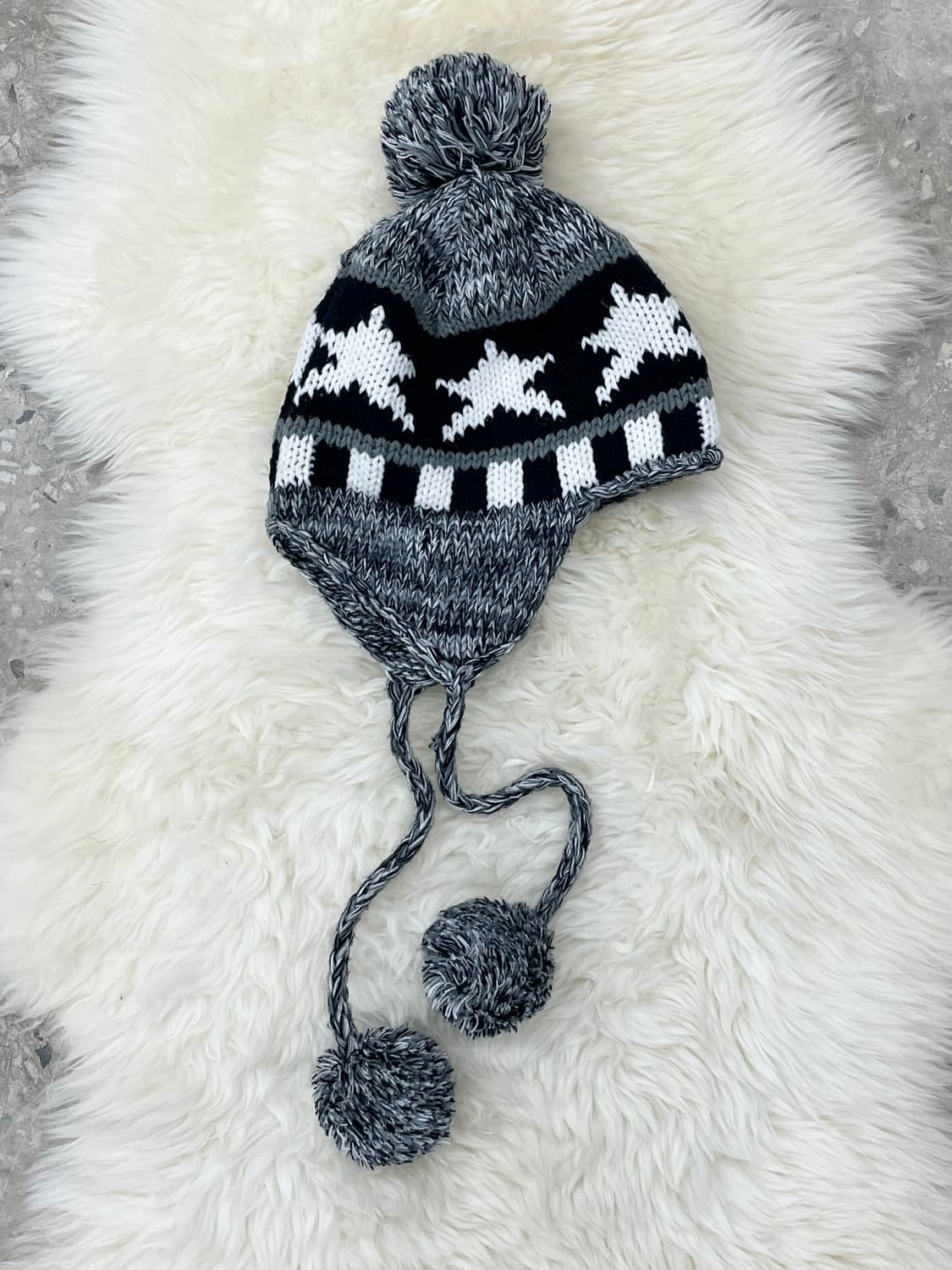 키치 스타 이어머프 방울 비니 상품이미지5