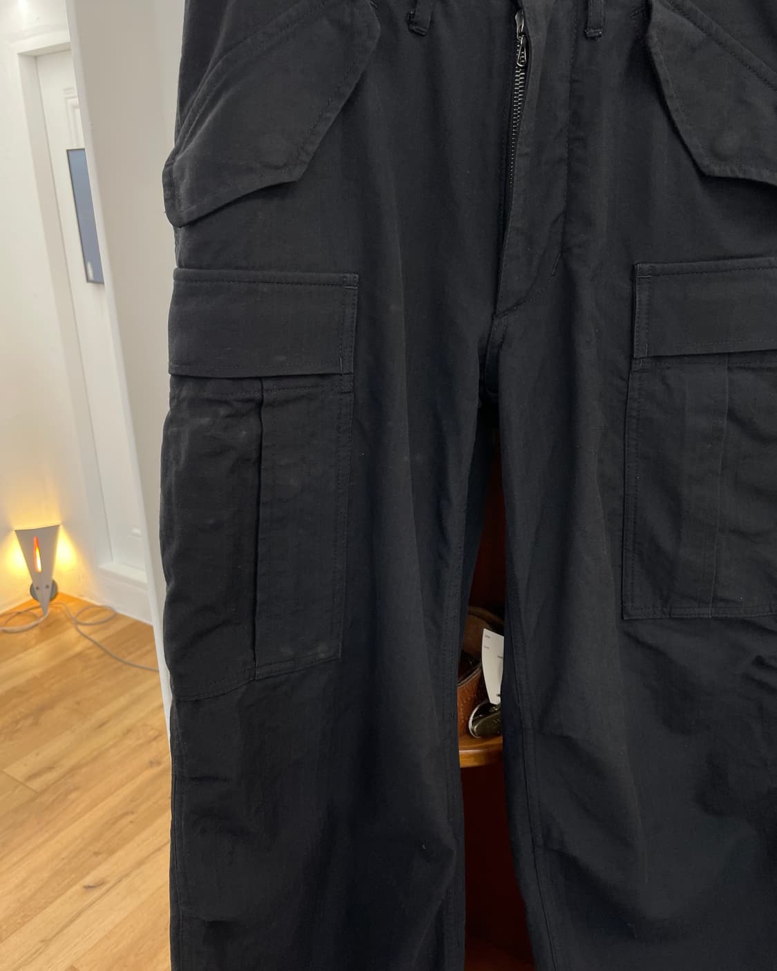 [1] 어태치먼트 울 코튼 카고 팬츠 상품이미지7