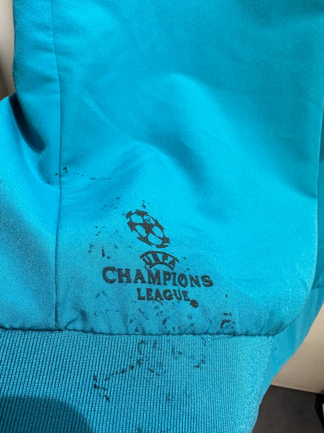 L 아디다스 레알마드리드 블루블랙 바람막이 상품이미지6