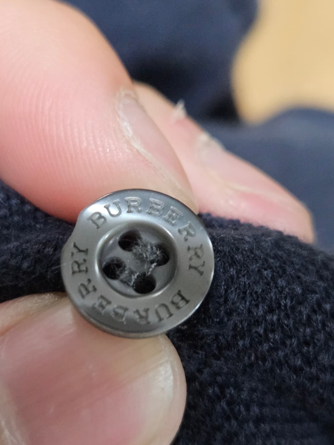 90s 버버리 피케 카라티셔츠. M사이즈. 상품이미지3