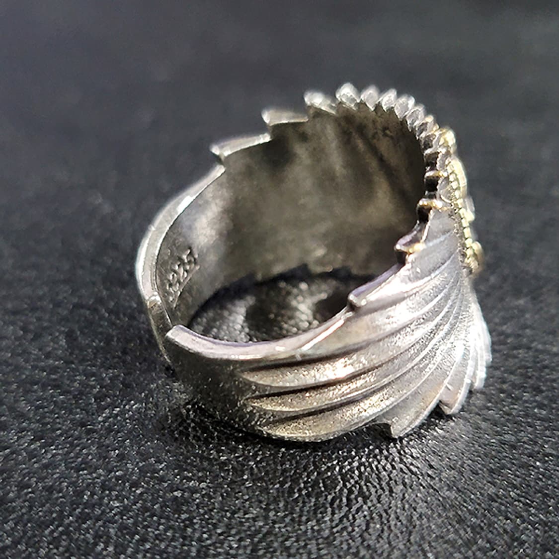 성모마리아 실버 남자 엔틱 빈티지 명품 기독교 천주교 반지 상품이미지4