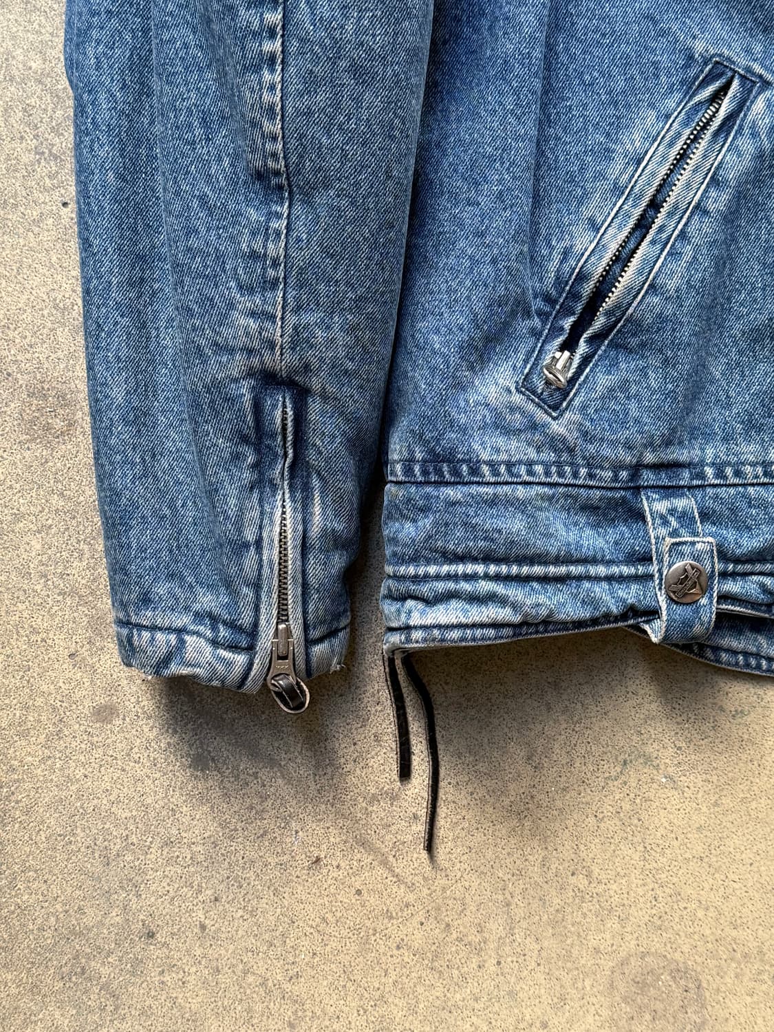 90s Harley Davidson Convertible Jacket 상품이미지5