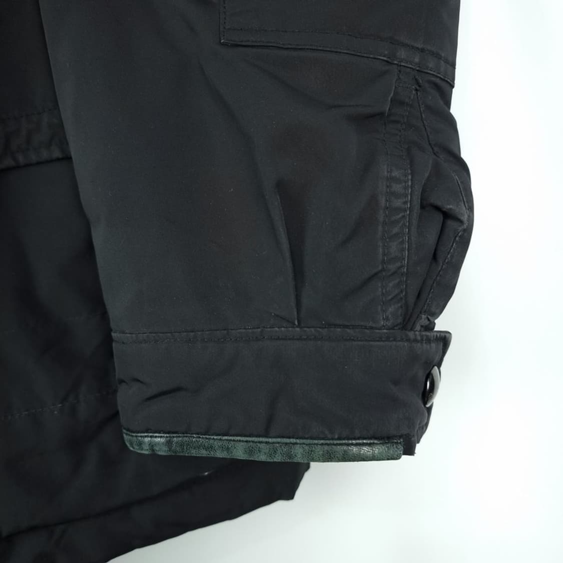 [폴로 랄프로렌] 90'S 빈티지 나일론 바버 자켓 블랙 M18293 상품이미지6