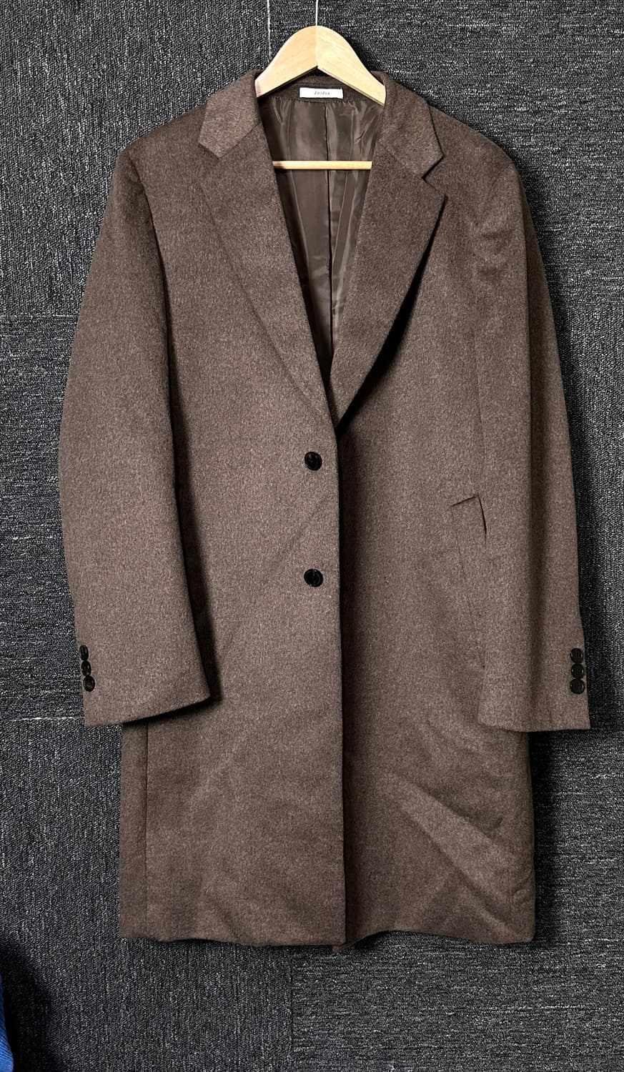 ZIOZIA 캐시미어 블렌딩 남성 코트 105 상품이미지1