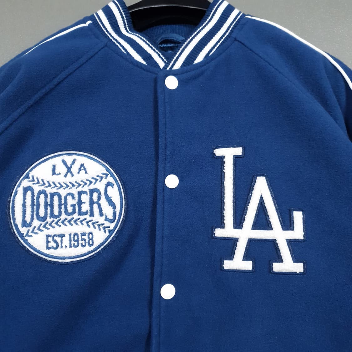 (XL) 뉴에라 쿠퍼스타운 LA다저스 울 모직 바시티 스타디움 자켓 상품이미지5