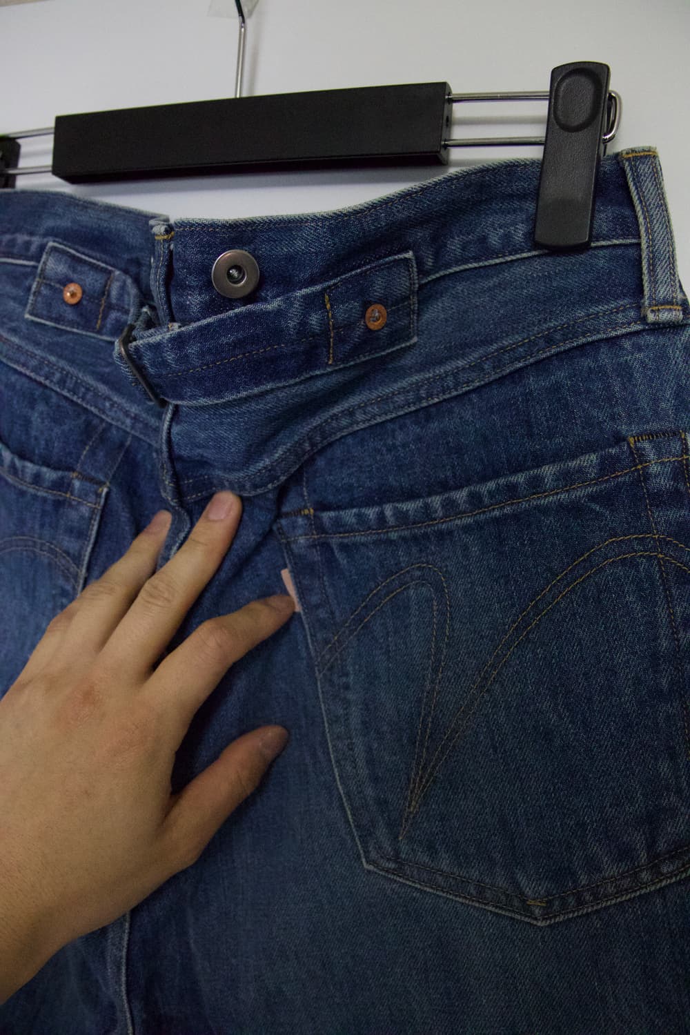 (새상품)나이스네스 d.doug 데님 인디고 M사이즈 상품이미지6