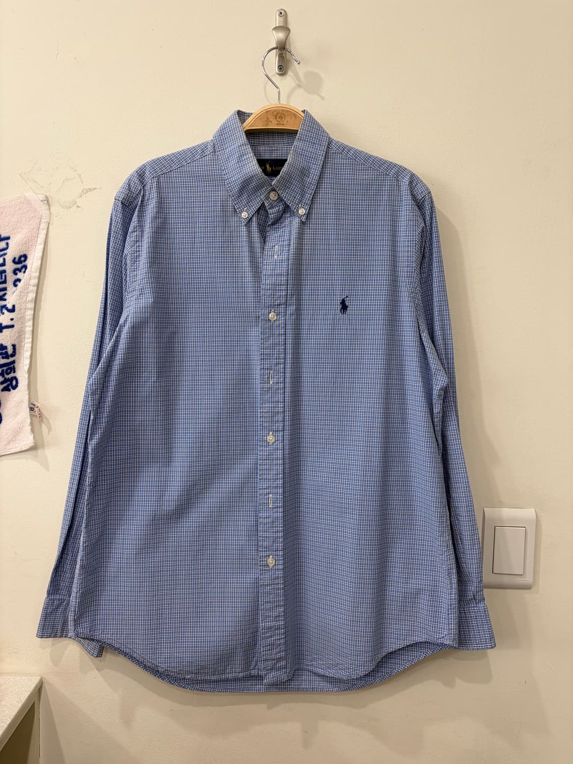284. 폴로 체크 셔츠 상품이미지1