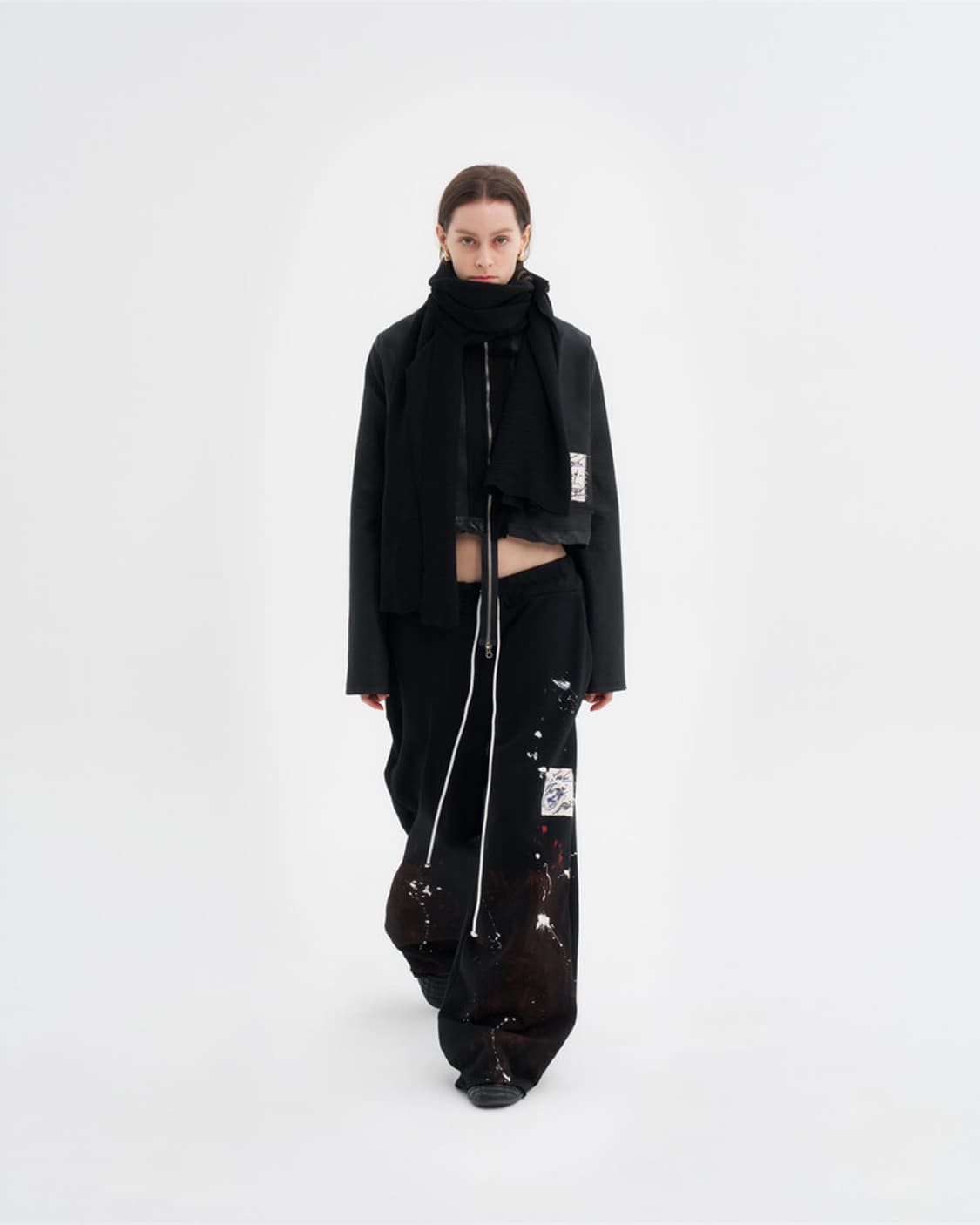 pax00100 painted oversized sweatpants 상품이미지1