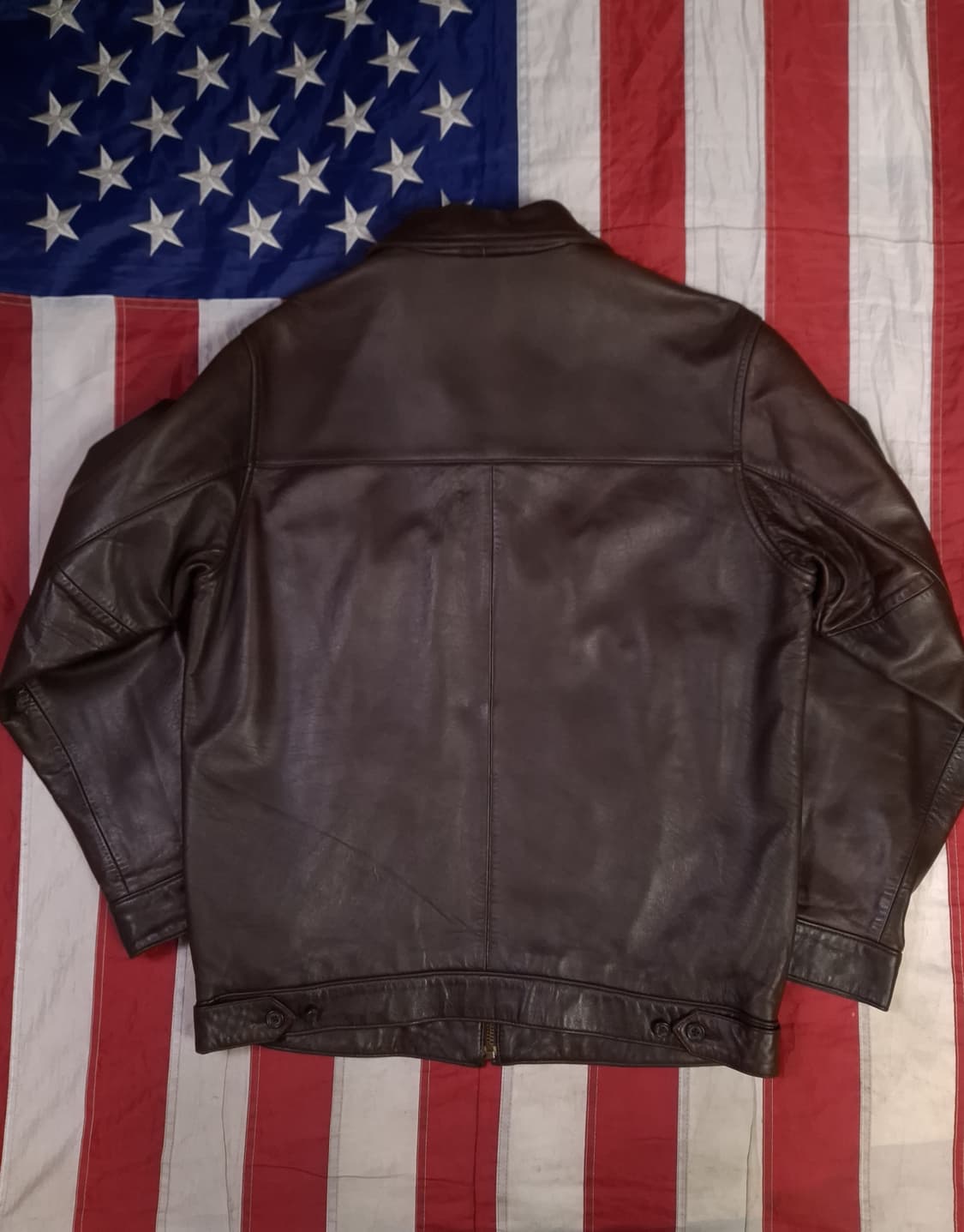 오리지날 랄프로렌폴로 리얼레더 브라운 자켓 상품이미지10