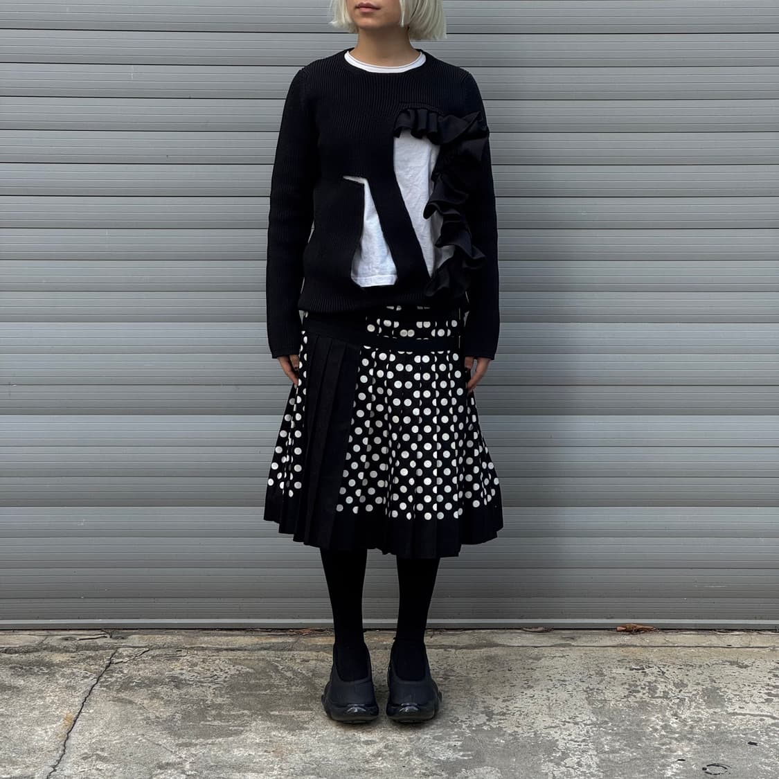 Cut Ruffled Sweater  상품이미지6