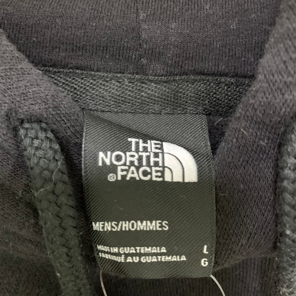 노스페이스 빈티지 블랙 후드티 프린팅 남녀공용 L 상품이미지6