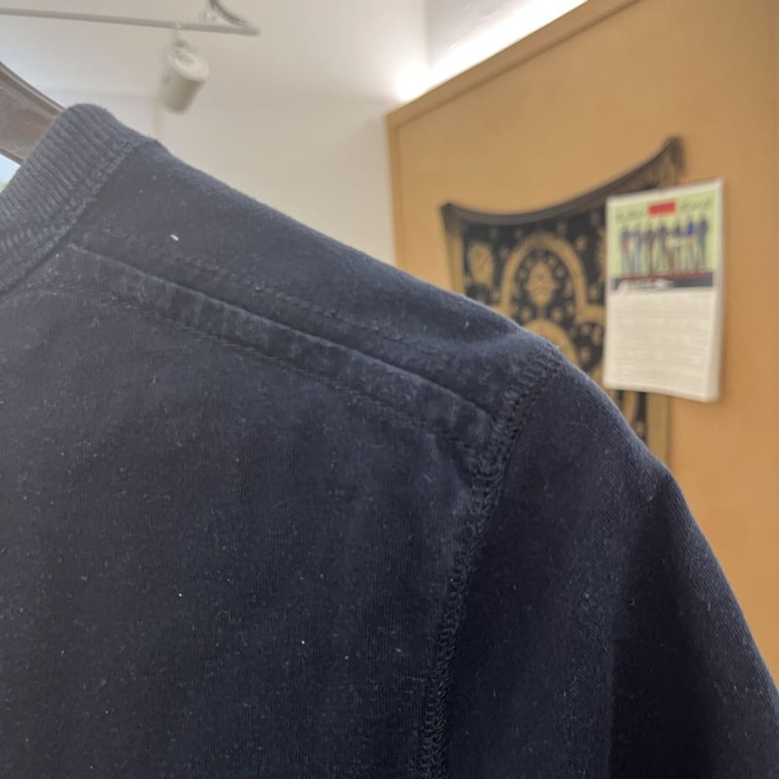 아베크롬비 빈티지 레트로 데미지로고 반팔티 L C11106 상품이미지7