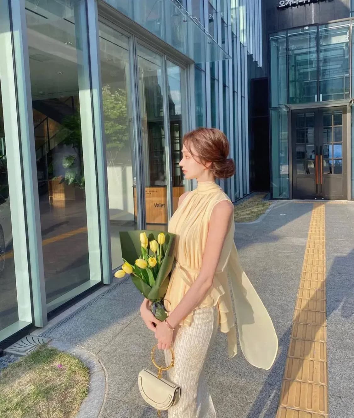 라벨르블랑 플로망 스커트 상품이미지1