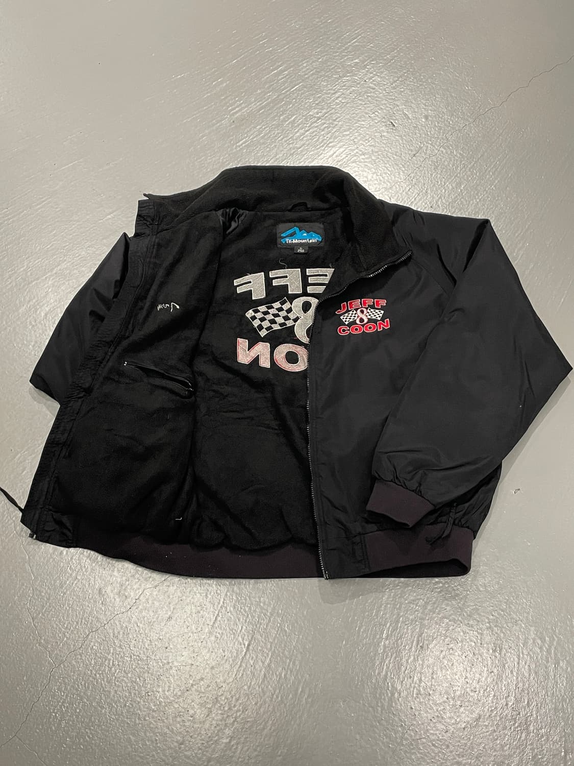 빈티지 올드스쿨 레이싱 봄버 자켓 상품이미지5