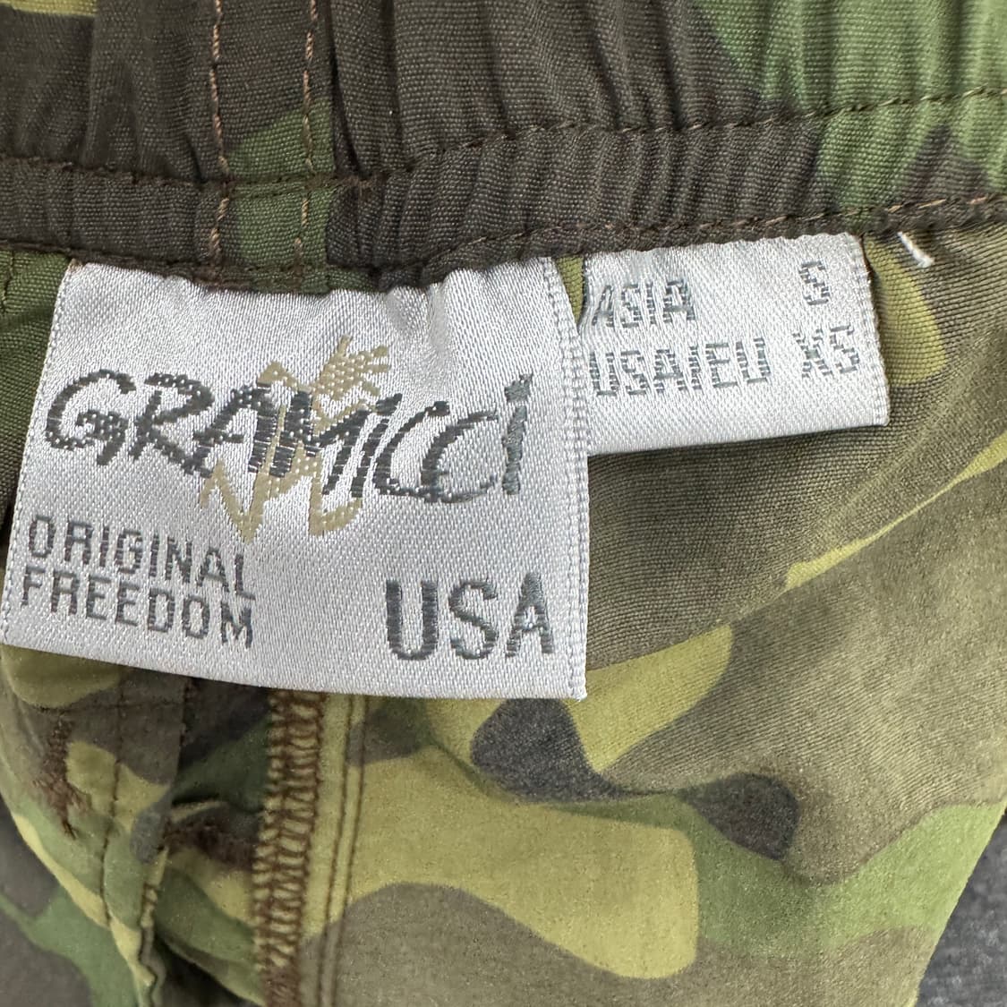 S 그라미치 CAMO 카모 나일론 반바지 팬츠  상품이미지5