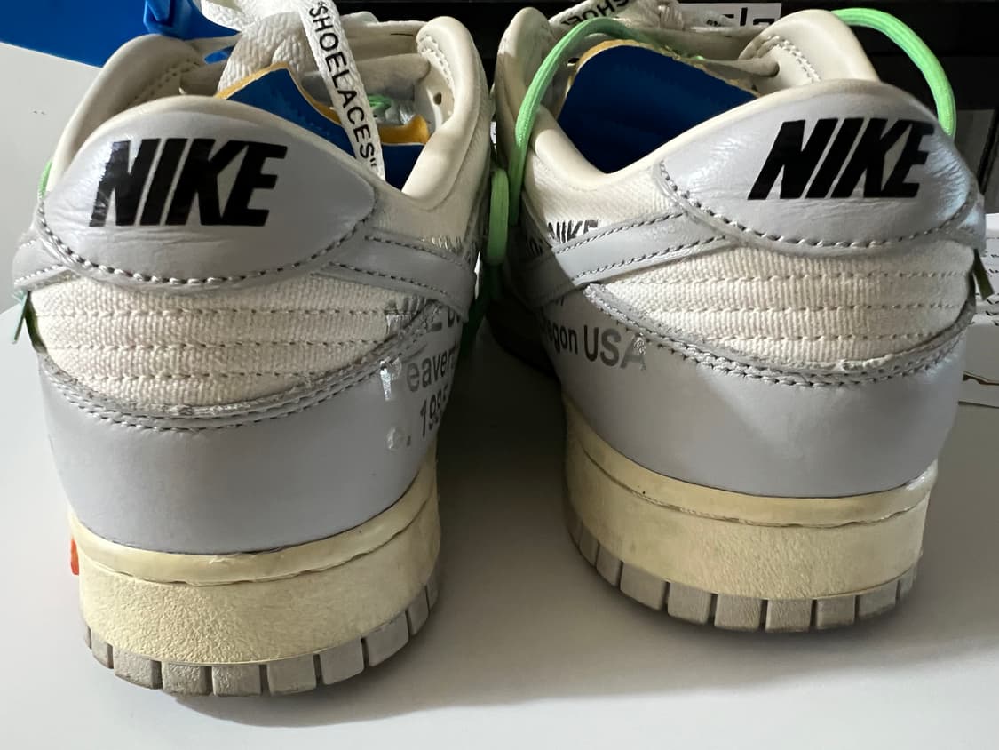 나이키 오프화이트 덩크 로우 lot 26 상품이미지3