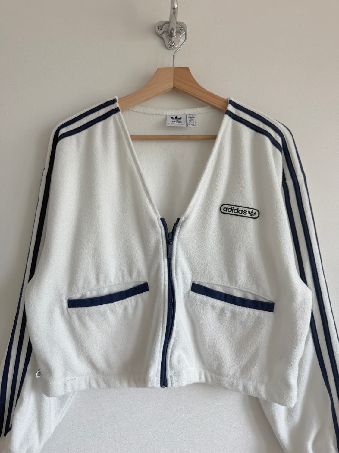 아디다스(adidas) 플리스 집업 가디건(부분 얼룩) 상품이미지2