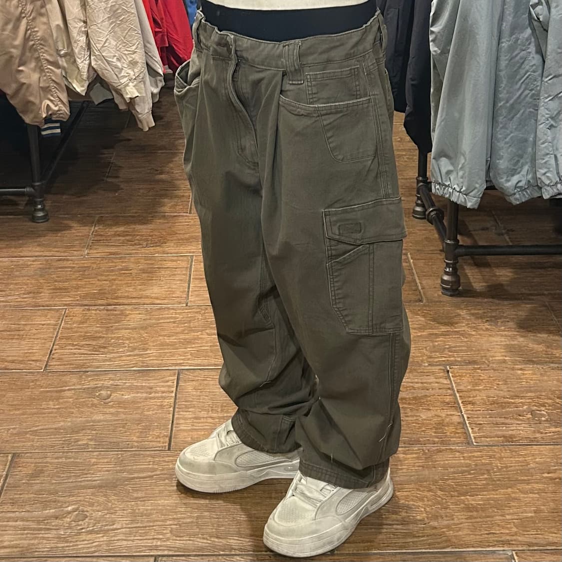 [HI] VTG 카고 팬츠 브라운  상품이미지4