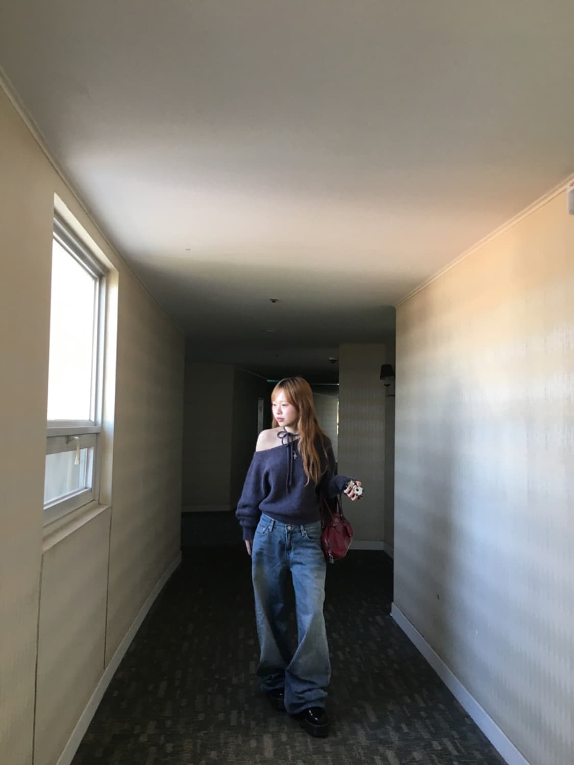 아워캐비넷 언발 니트 상품이미지4