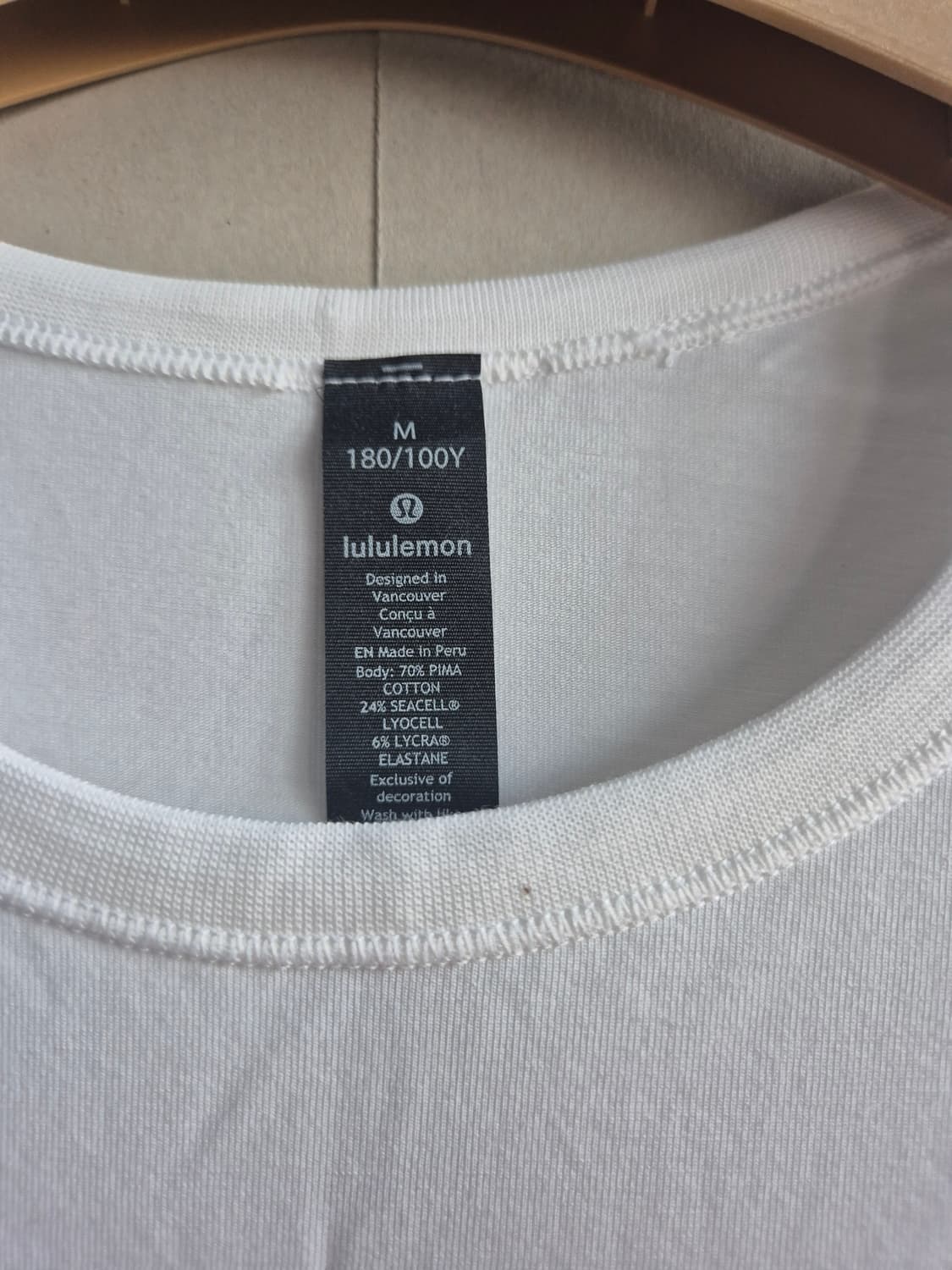 Lululemon 룰루레몬 이태원 콜라보 반팔 티셔츠 상품이미지3
