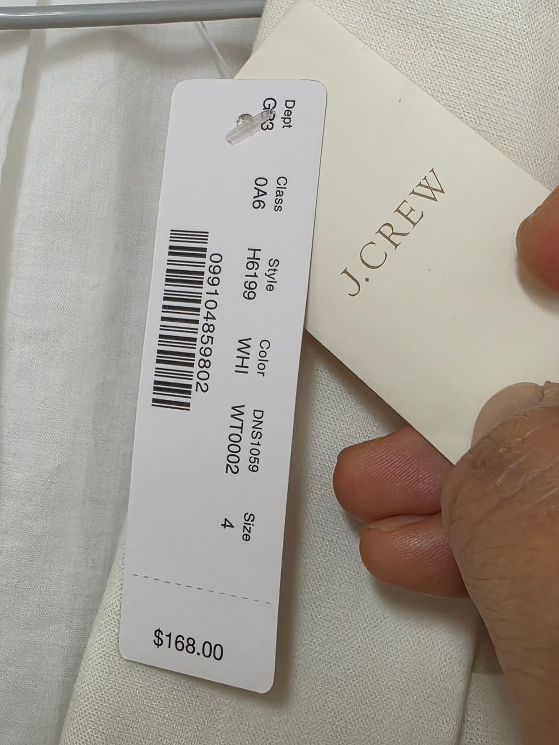 [새제품] J.CREW 제이크루 여성 싱글 린넨 블렌드 자켓 상품이미지3