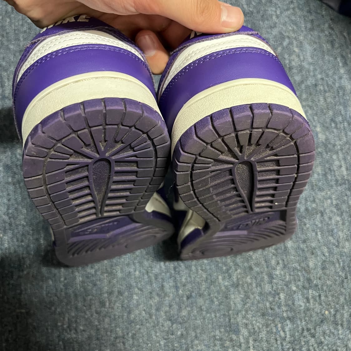 나이키 덩크로우 퍼플 260 상품이미지4