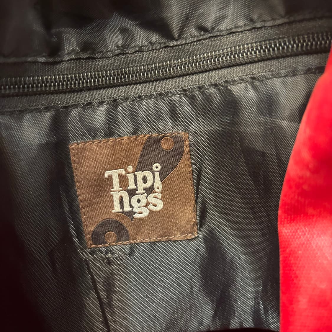 Tiping 타이핑 y2k 빈티지 레드 백팩 OS 상품이미지7