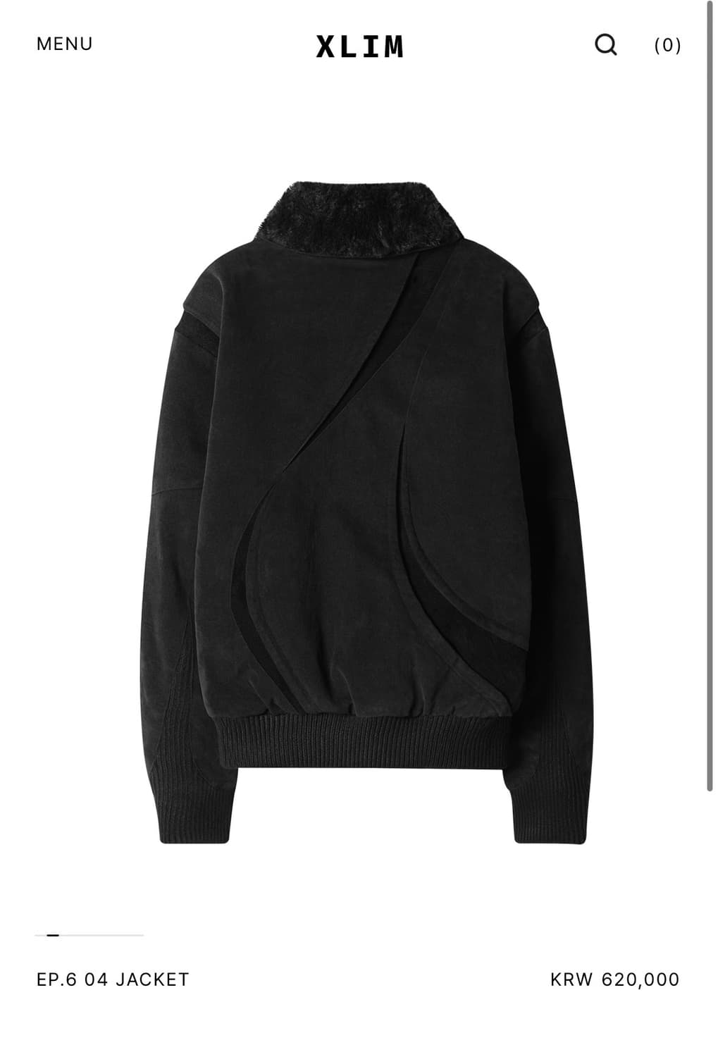 [S] 엑슬림 EP.6 04 JACKET BLACK 블랙 상품이미지4