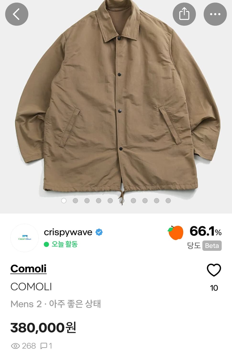 COMOLO 자켓 상품이미지5