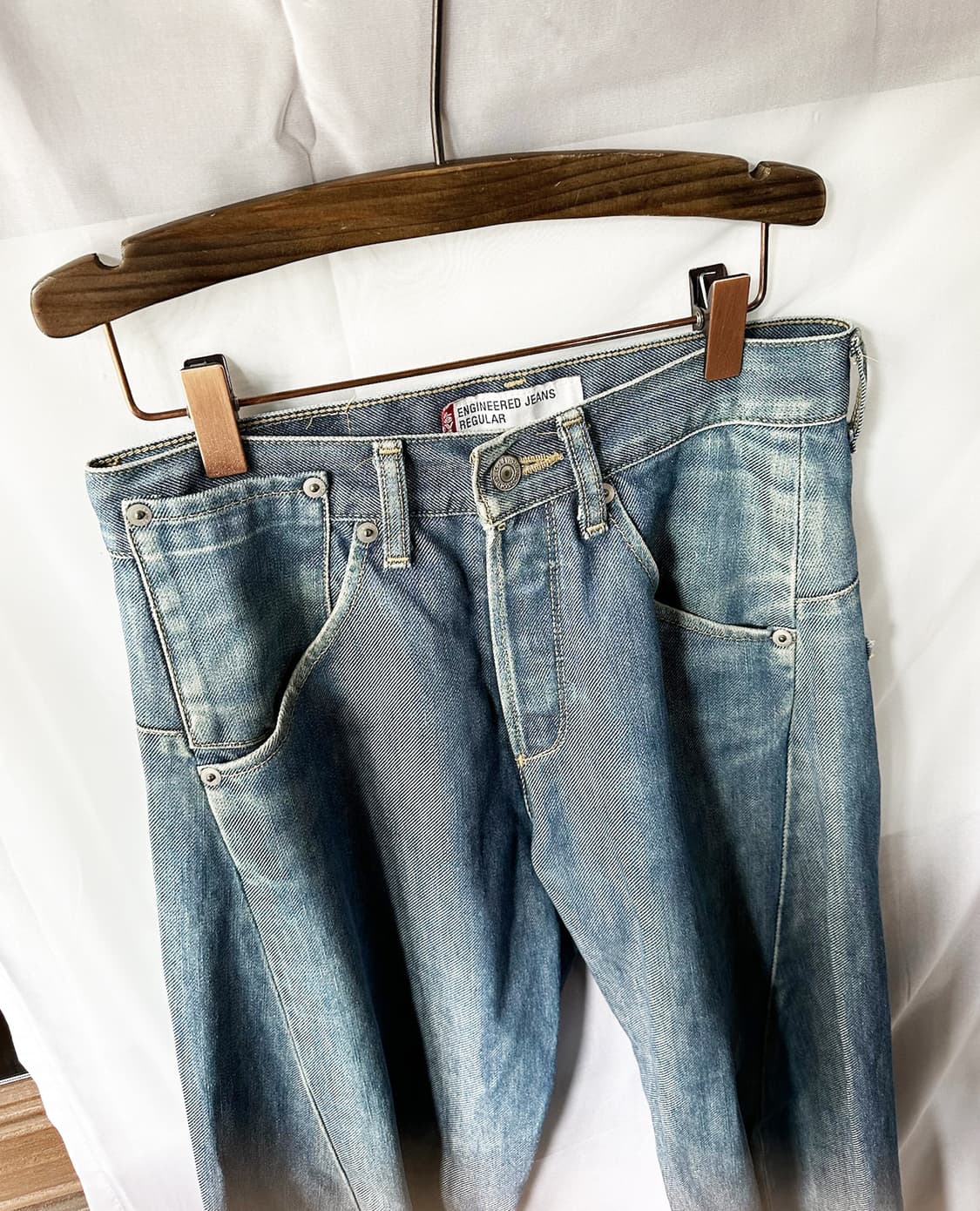 LEVI'S engineered regular blue w28 상품이미지5